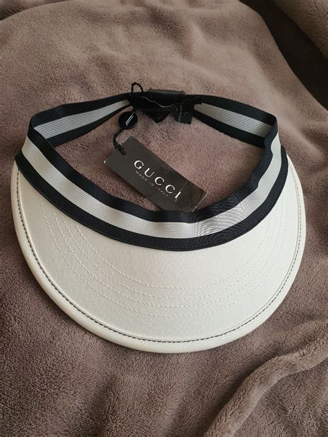 gucci visor etsy|authentic Gucci visor.